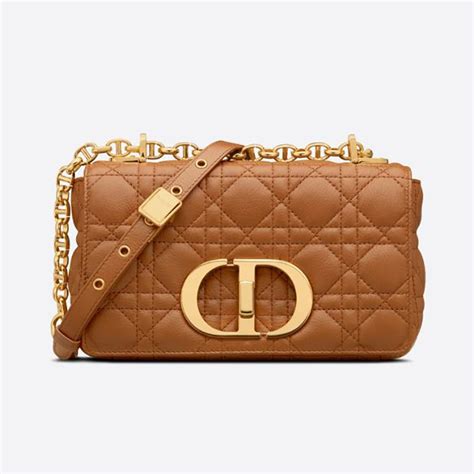 dior cognac bag|DIOR CARO BAG .